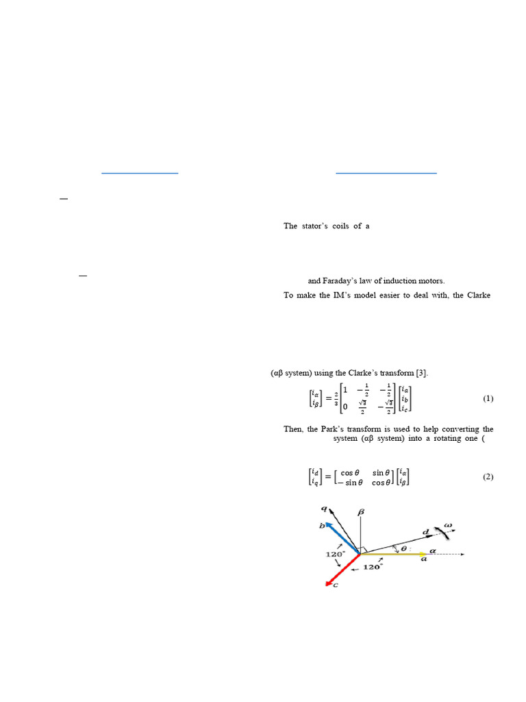 Speed Control of Three Phase Induction Motor Using Scalar Method and ...