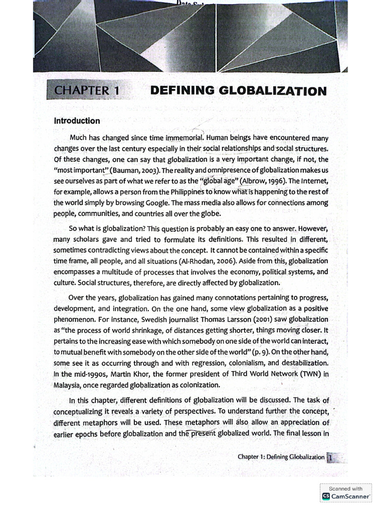 Gec 6 Chapter 1 | PDF
