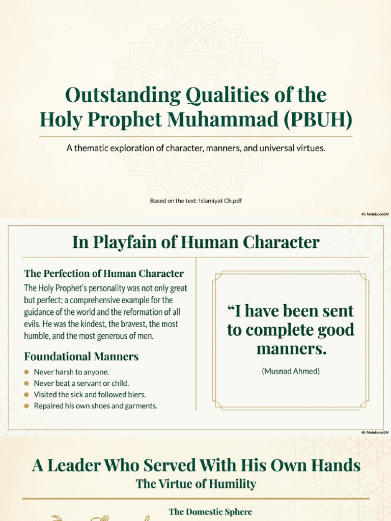 Perfect Human Example | PDF