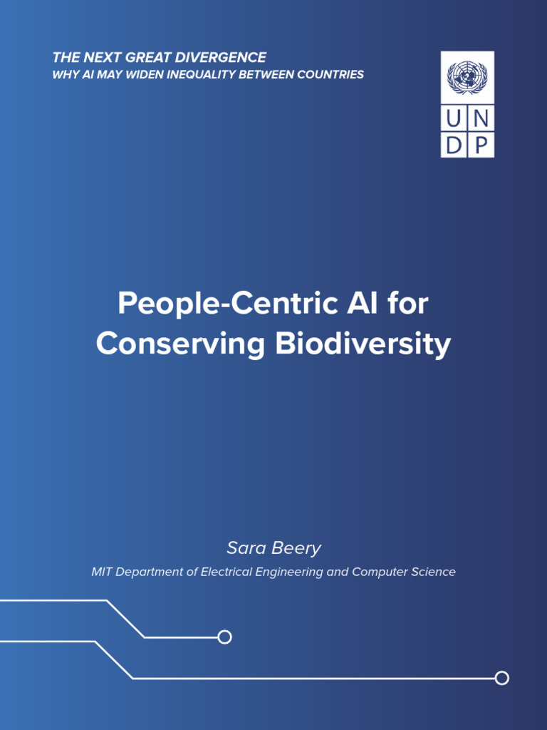 People Centric Ai For Conserving Biodiversity | PDF | Artificial ...