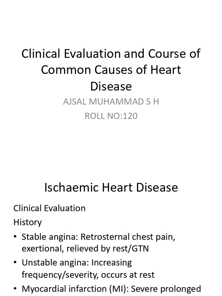 Heart - Disease Presentation | PDF | Heart | Myocardial Infarction