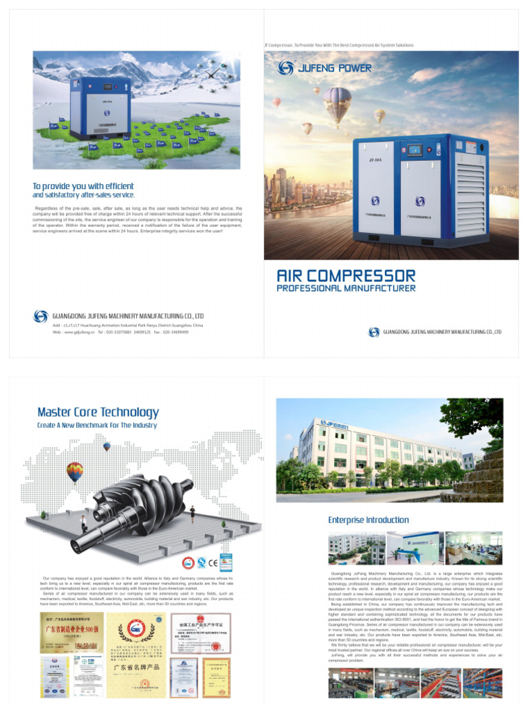 JUFENG-air Compressor | PDF
