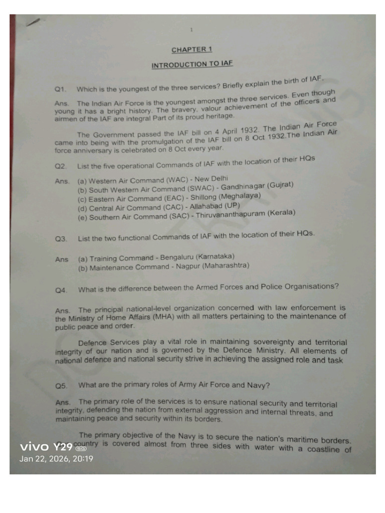 NCC Notes | PDF