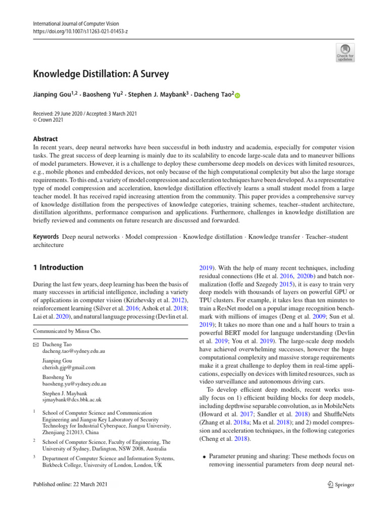 R4 Knowledge Distillation | PDF | Deep Learning | Applied Mathematics