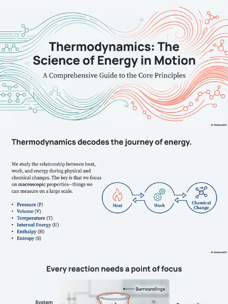 Thermodynamics Energy Transformation Rules | PDF