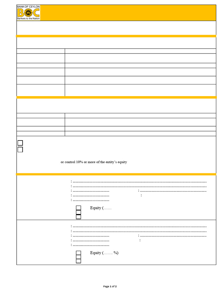 Ubo Declaration Form | PDF | Property Law | Private Law