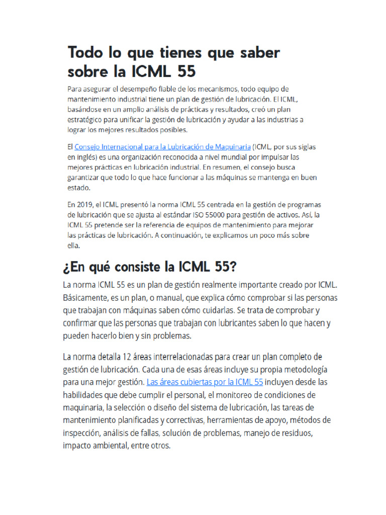 Norma Icml 55 | PDF