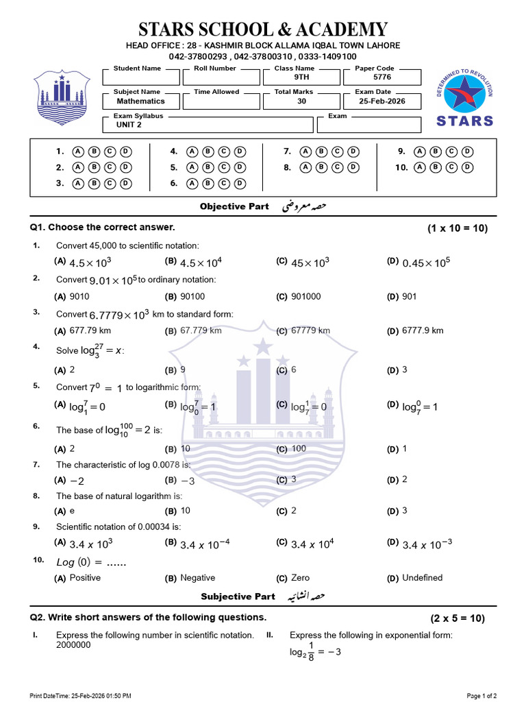 Ninth Math R6 | PDF | Mathematics | Chess Theory