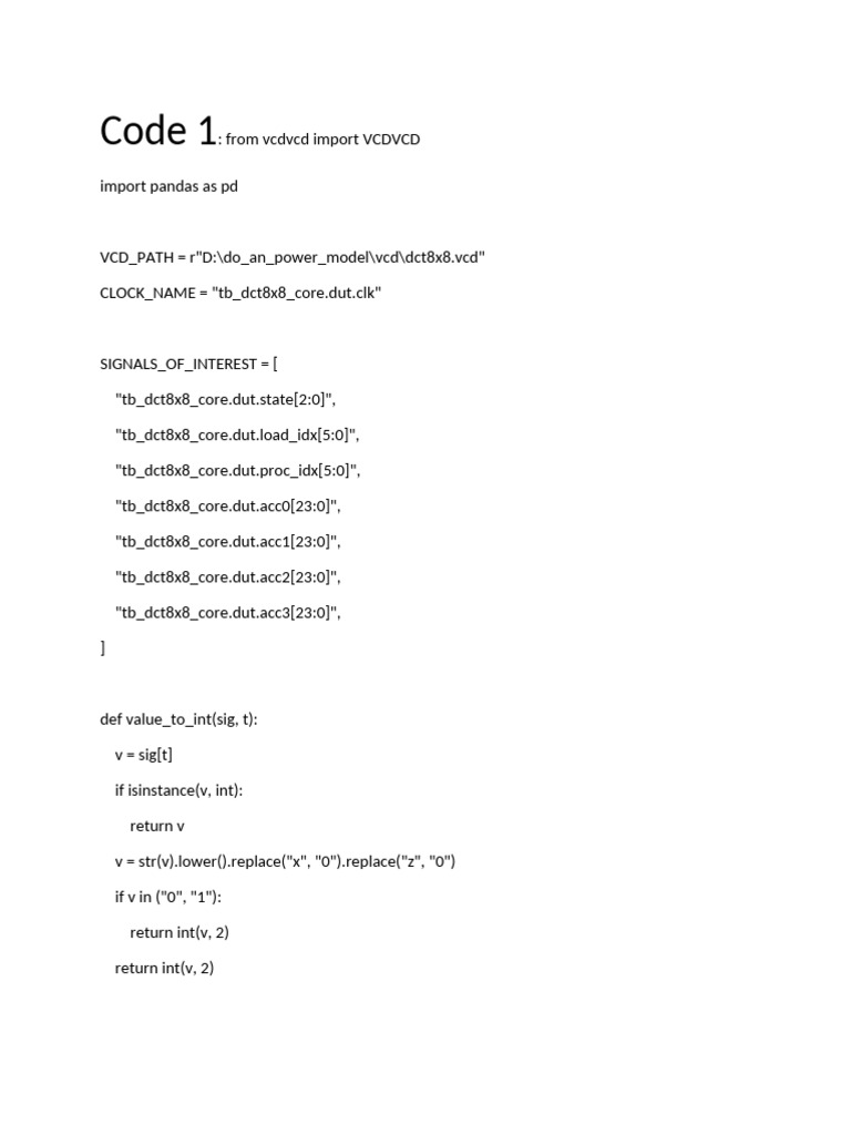 Code 1 | PDF