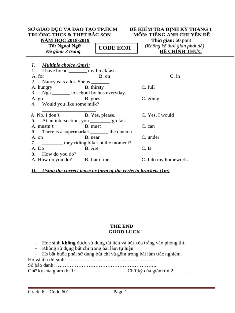 Ec - Test 2 | PDF