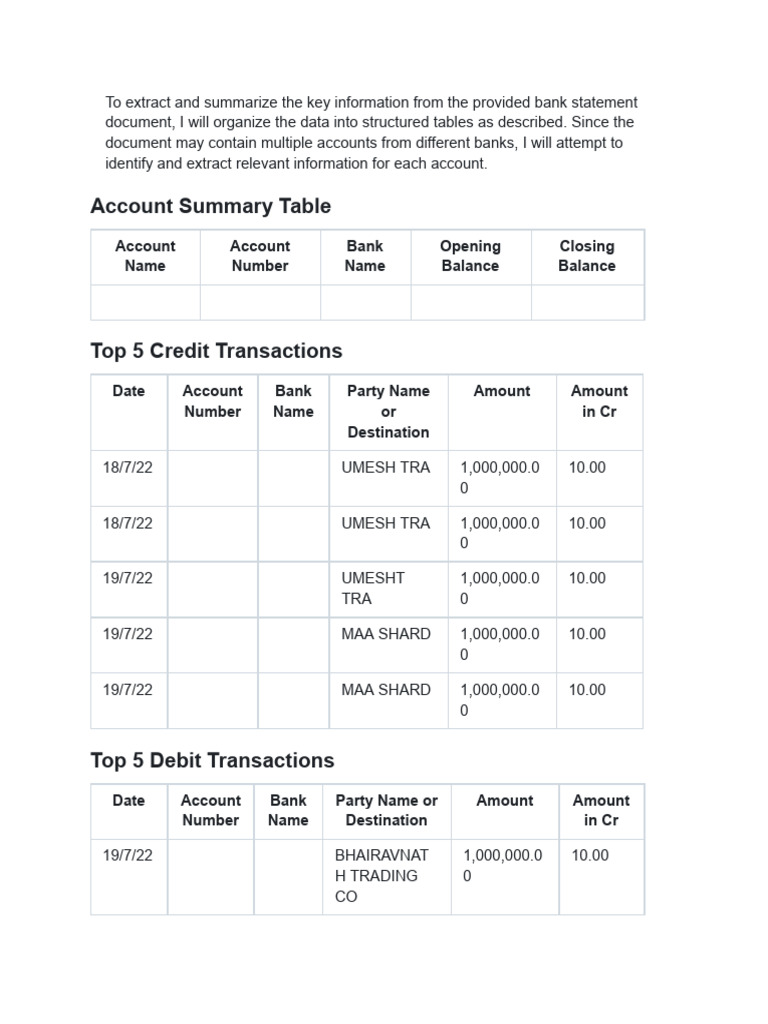 Bank Statement - Output | PDF | Cheque | Banks