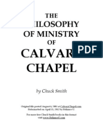 The Philosophy of Ministry of Calvary Chapel