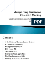 1 Supporting Business Decision Making Corta