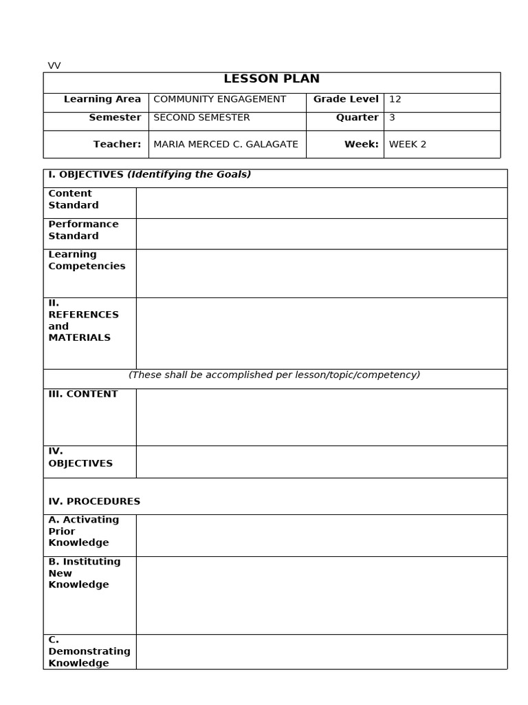 DLP Template | PDF