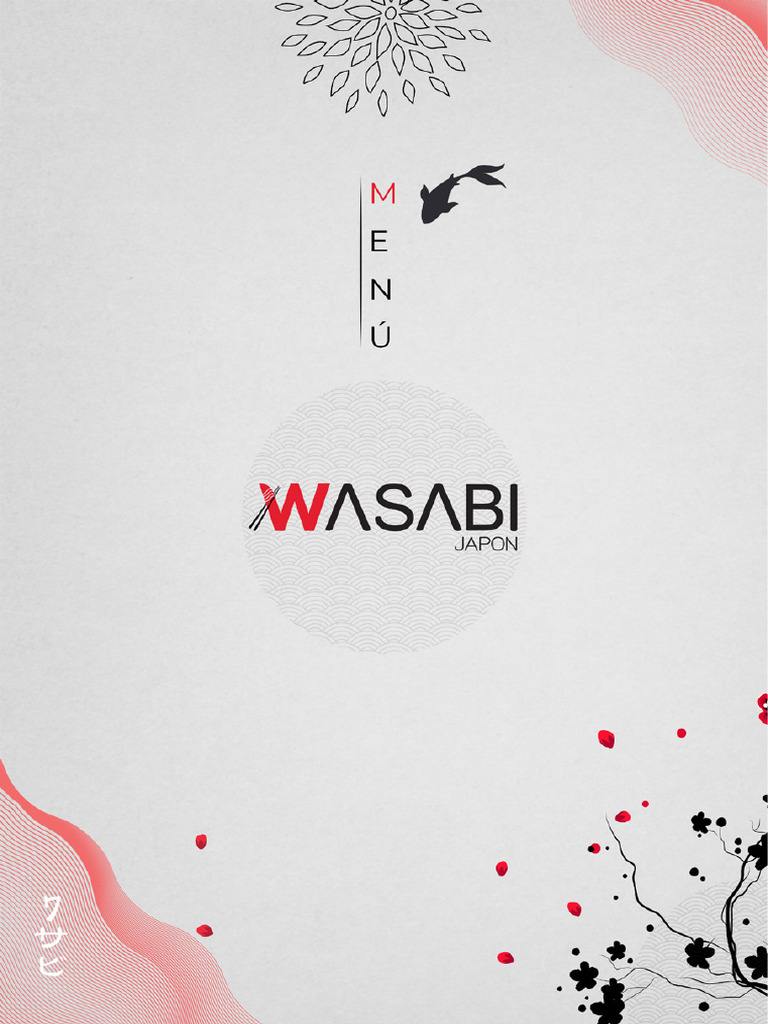 Menu Digital Wasabi 2025 | PDF