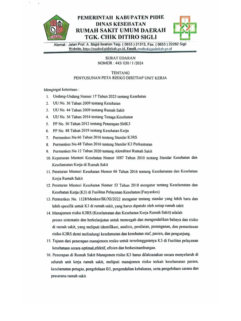 Surat Edaran | PDF