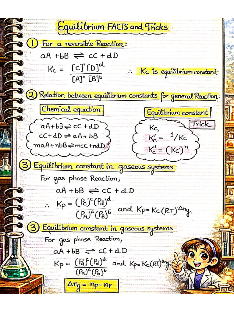 Chemistry Equilibrium | PDF