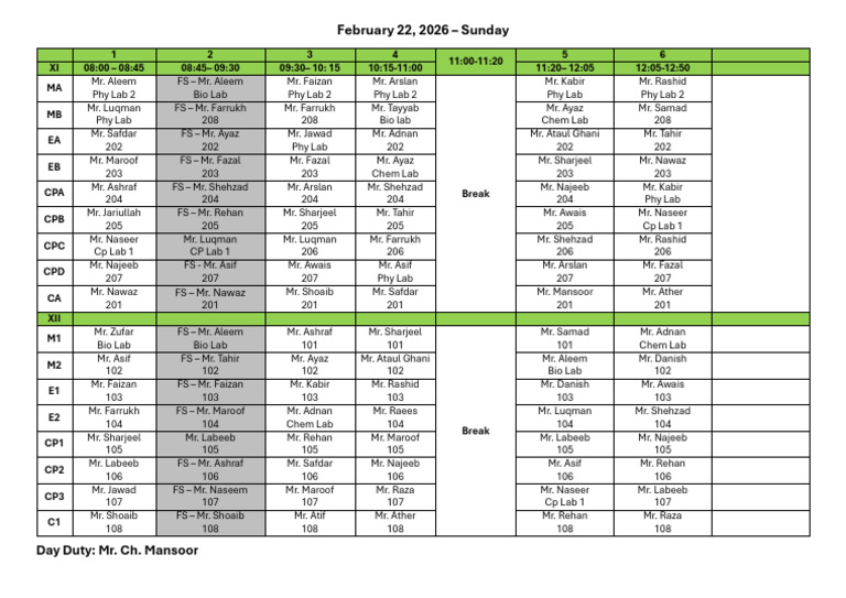 February 22, 2026 - Sunday | PDF