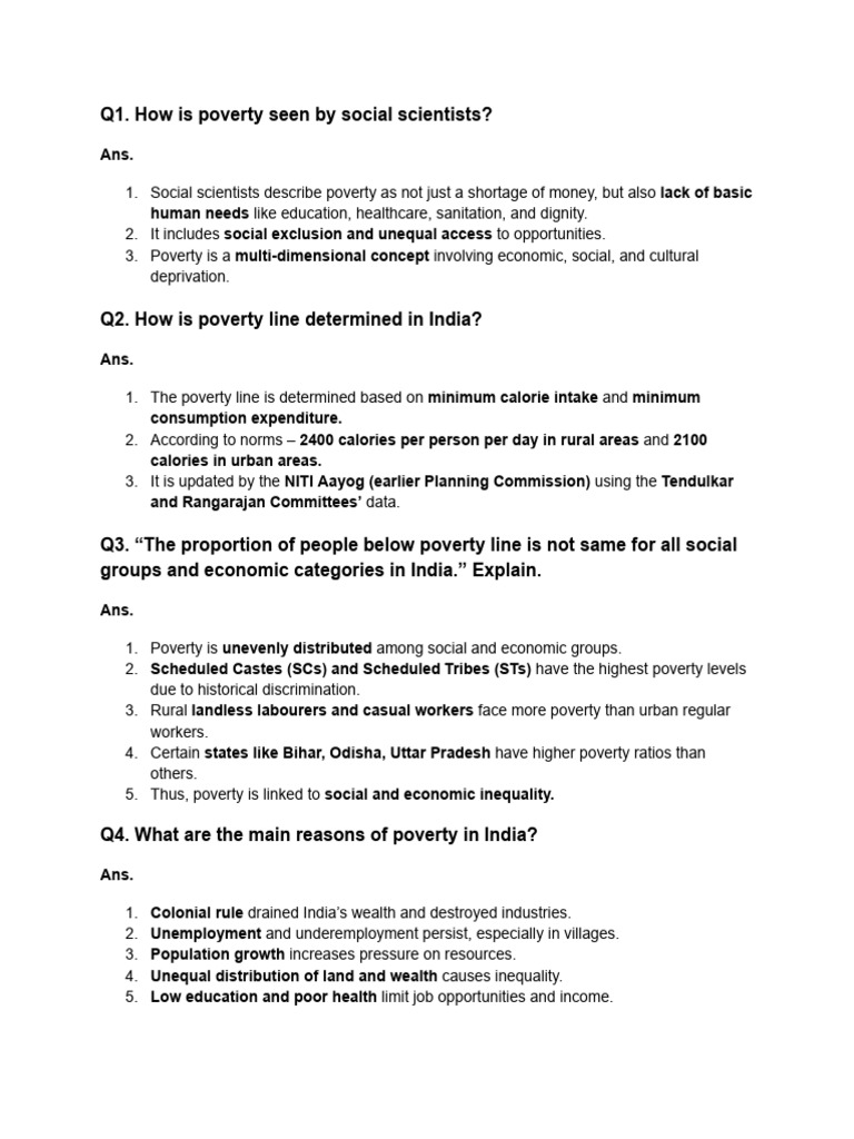EcoChapter3Poverty As A Challenge | PDF | Cost Of Living | Poverty