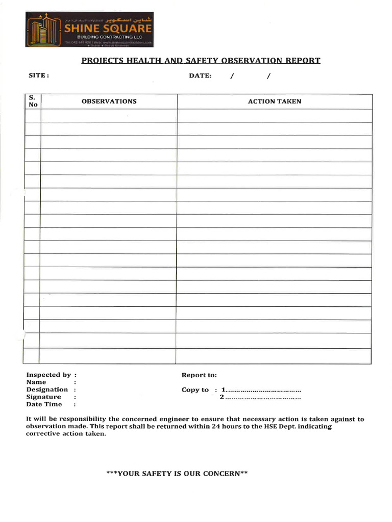 Observation Report | PDF