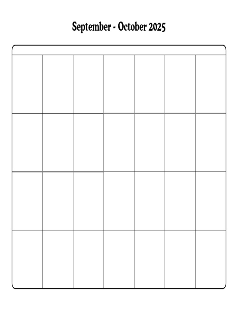 WorksheetWorks MultiWeek Calendar 1 | PDF
