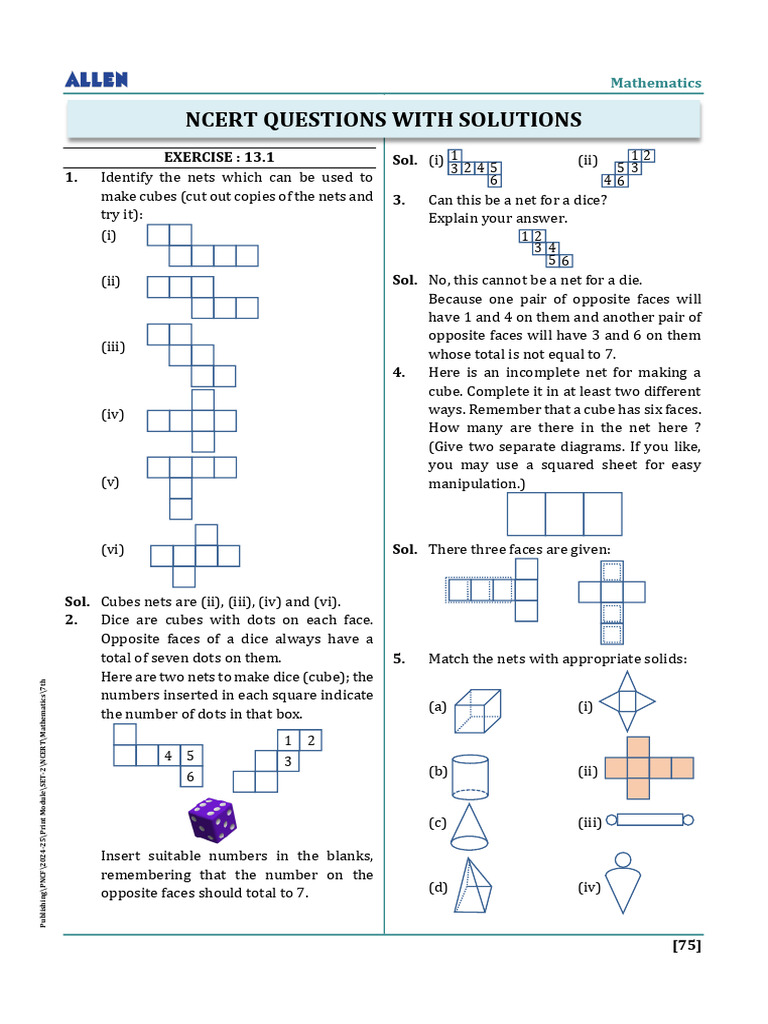 Visualising Solid Shapes | PDF | Shape | Classical Geometry