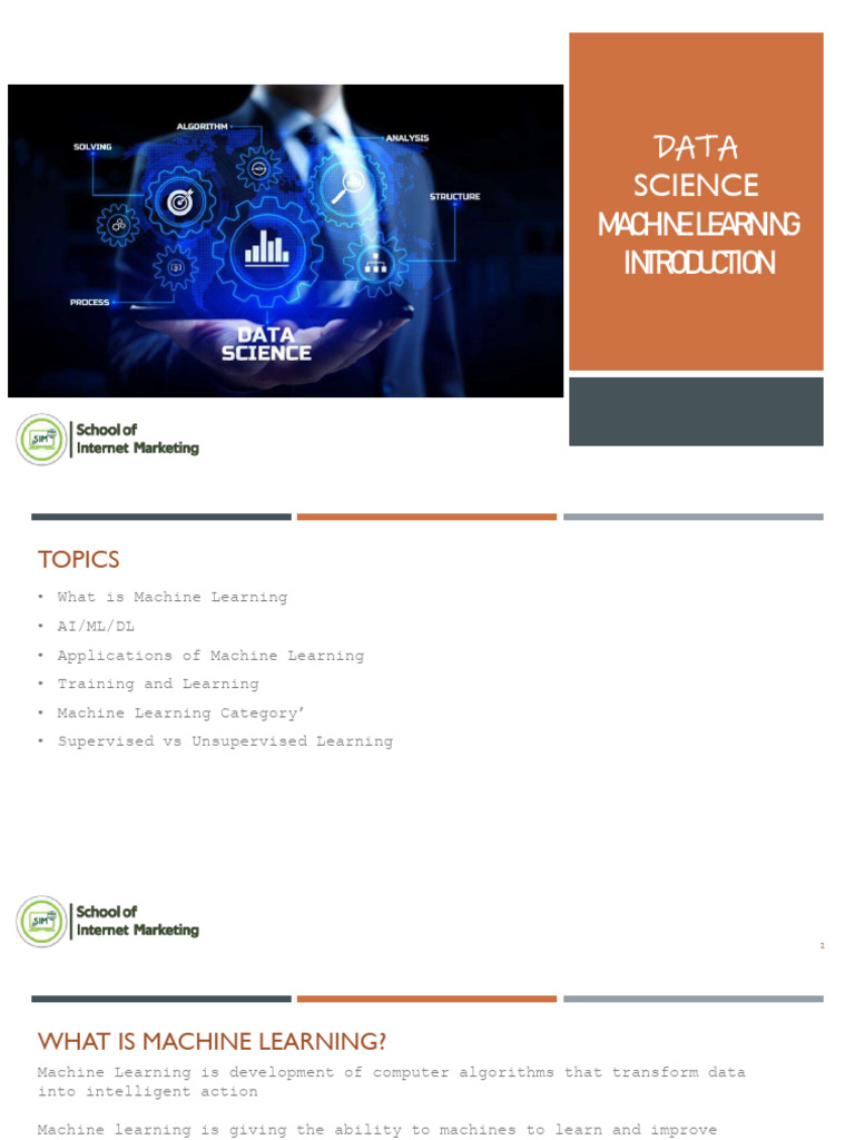 Machine Learning - Part 1 | PDF | Machine Learning | Artificial ...