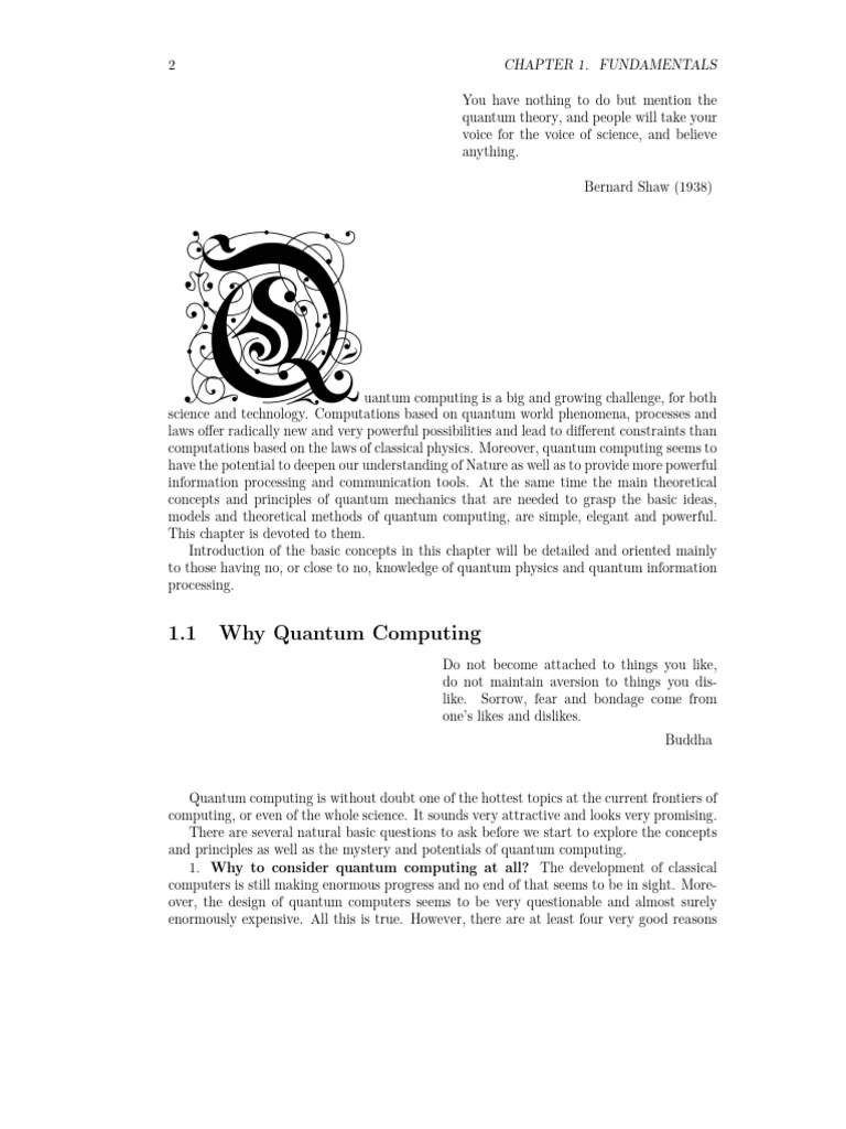 Module 1 Textbook | PDF | Quantum Computing | Quantum Mechanics