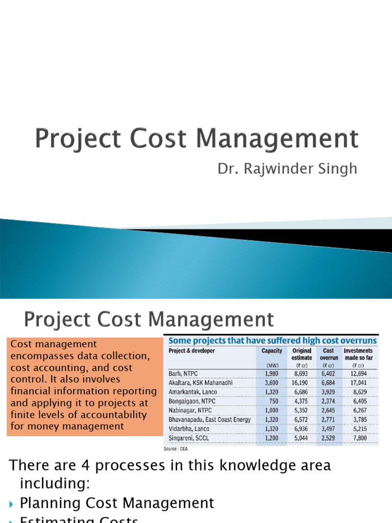Cost Management | PDF | Business