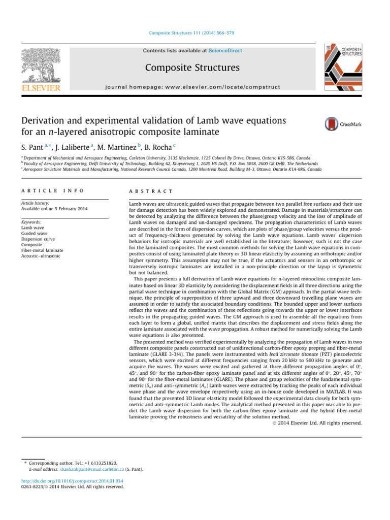 Derivation and Experimental Validation | PDF | Waves | Linear Elasticity
