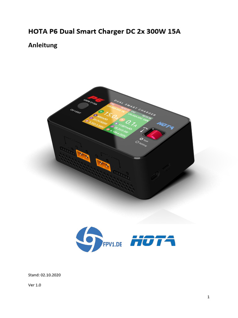 p6 Dual Smart Charger2 | PDF
