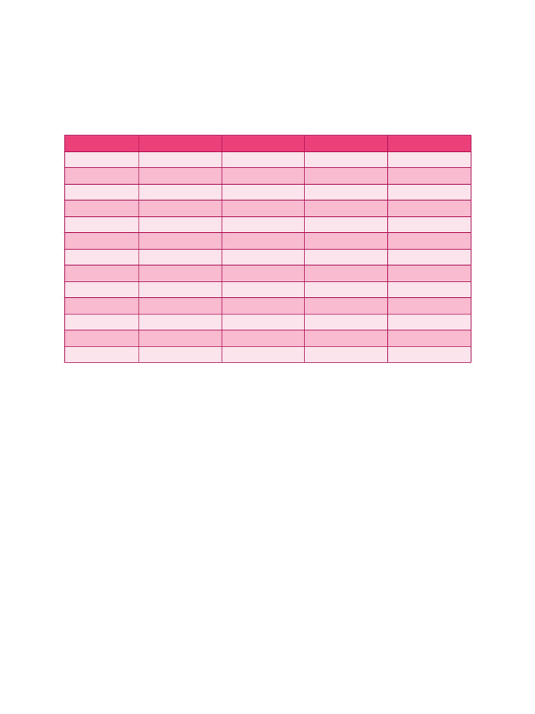 Dynamic Education Matrix Pink Theme | PDF
