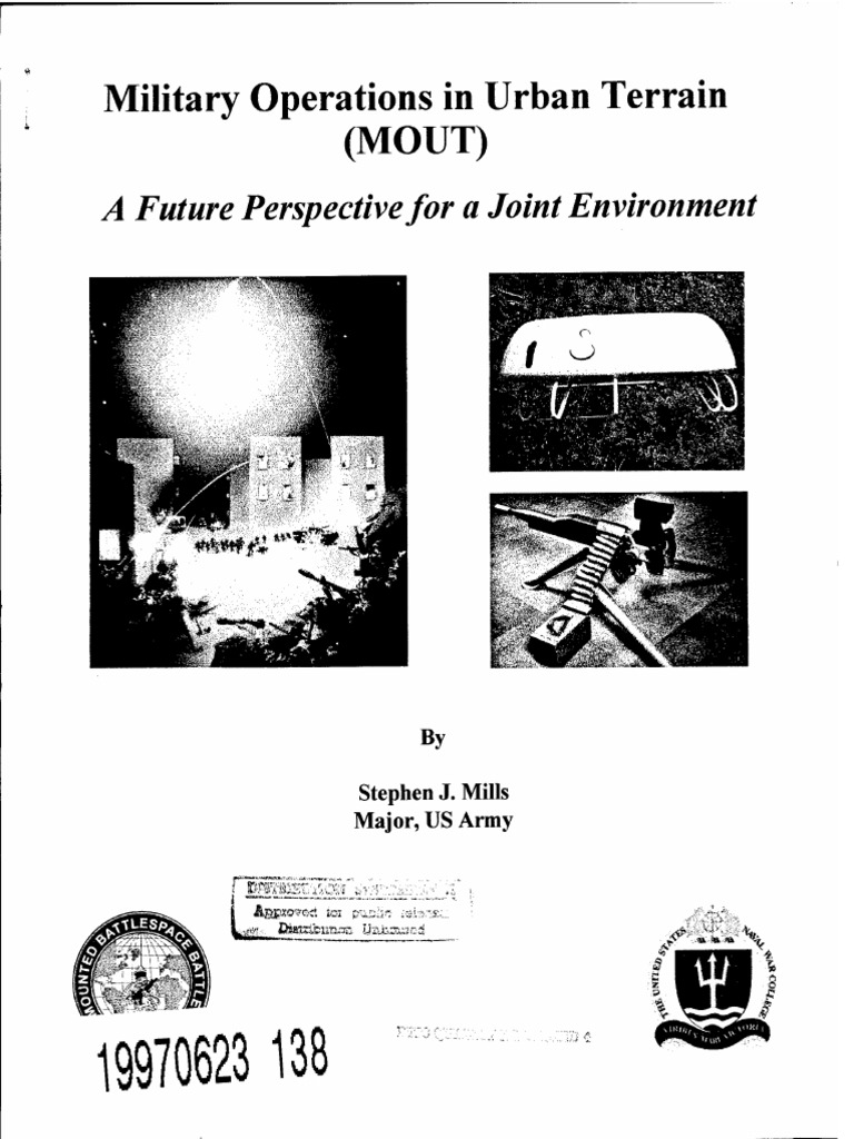 Mout | PDF | Urban Warfare | Military