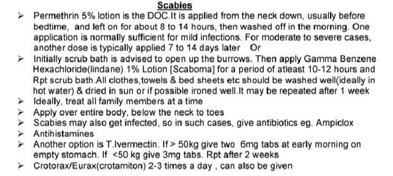 Scabies | PDF