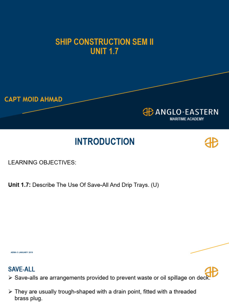 Ship Construction SEM 2 Unit 1.7 | PDF | Oil Tanker | Oil Spill