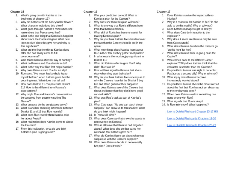 CH 15-17 Guiding Questions | PDF