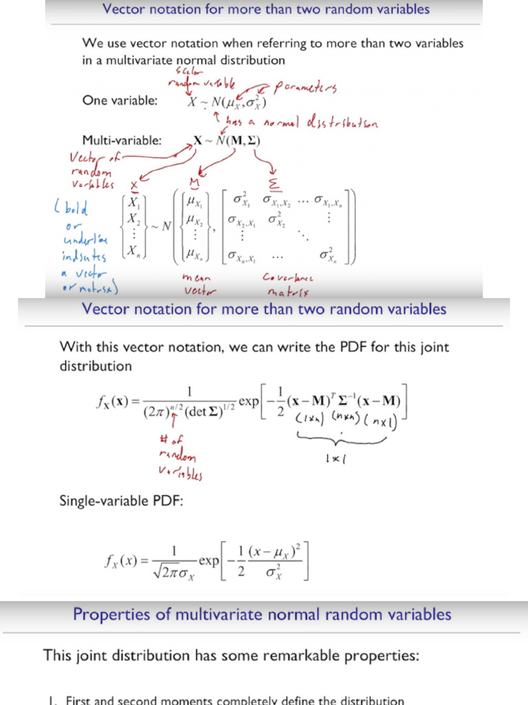 Multivariate Normal Dist | PDF