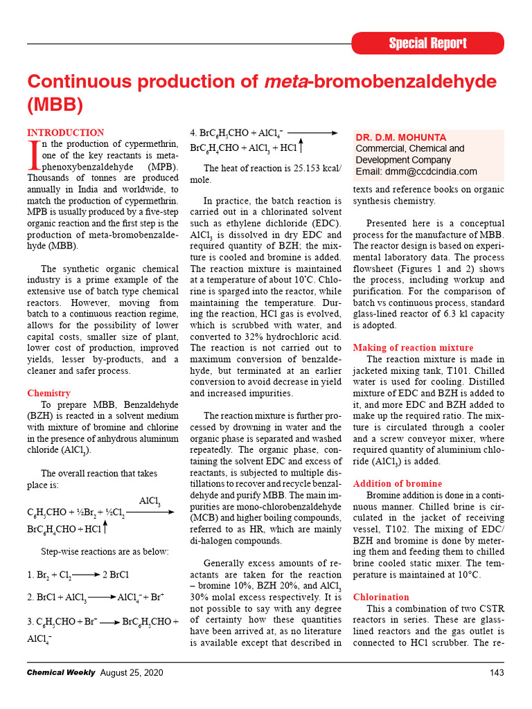 Continousproductionmbb | PDF
