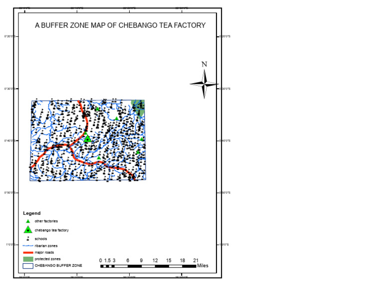 Chebango Buffer Map | PDF | Vehicles