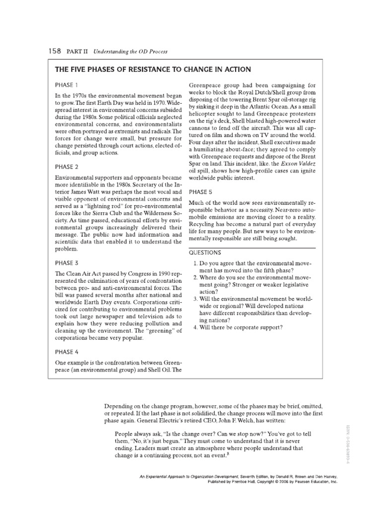 5 Phases of Resistance | PDF