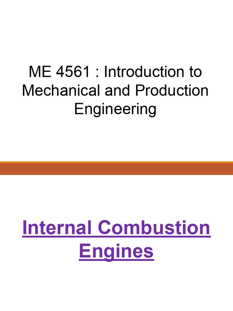 ME 4561 IC Engine | PDF | Internal Combustion Engine | Diesel Engine