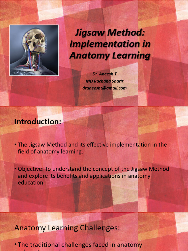 Jigsaw Method Anatomy - Draneesht | PDF | Teachers | Expert