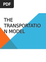 The Transportation Models