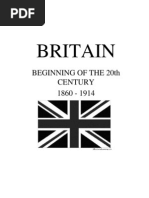 Beginning of The 20th Century - Britian