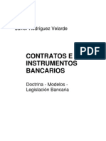 Contratos e Instrumento Bancarios