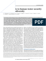 Vorosmarty - 2010 - Global Threats To Human Water Security and River Biodiversity