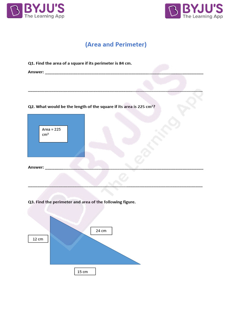 CBSE Class 5 Maths Worksheet 3 | PDF