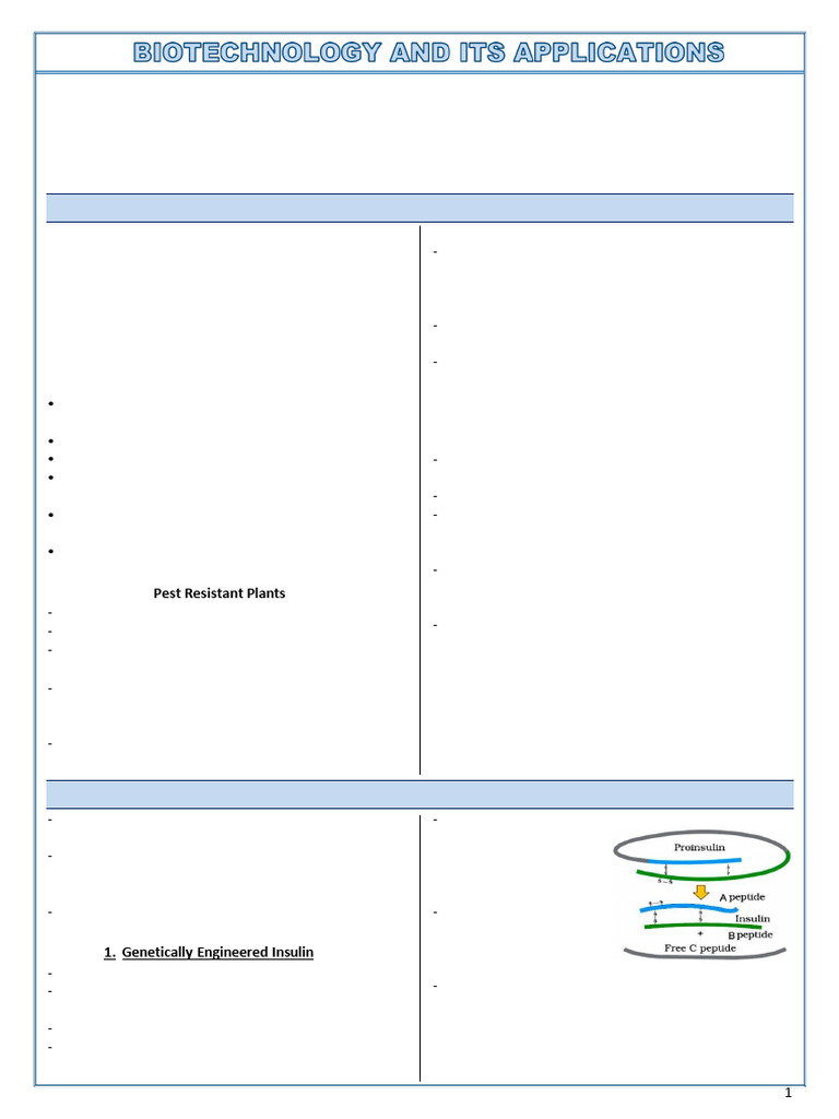 10.biotechnology & Its Applications | PDF | Rna Interference | Rna