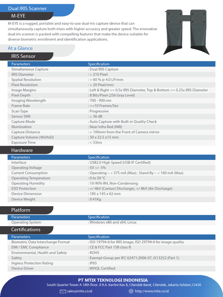 Mtix Brosur Finalm-Eye2 | PDF | Image Scanner | Pixel