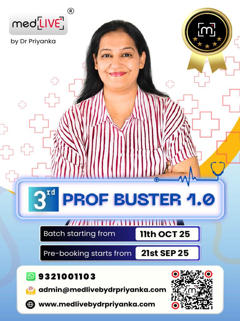 3rd Prof Buster 1.0 Brochure | PDF | Human Nose | Larynx